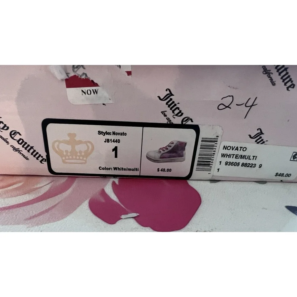 Juicy Couture Youth Size 1 Shoes